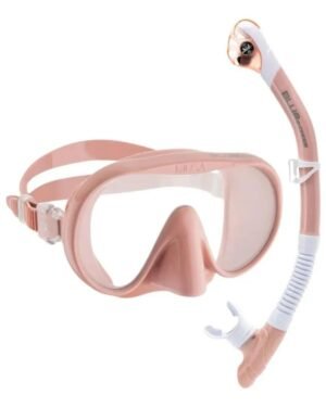 kit snorkeling Cressi, máscara Musa unisex, snorkel Scilla Dry, equipo de snorkel viaje, DM426161 snorkeling